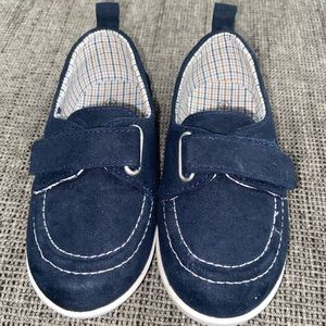 Navy blue toddler boy dress shoe size 6